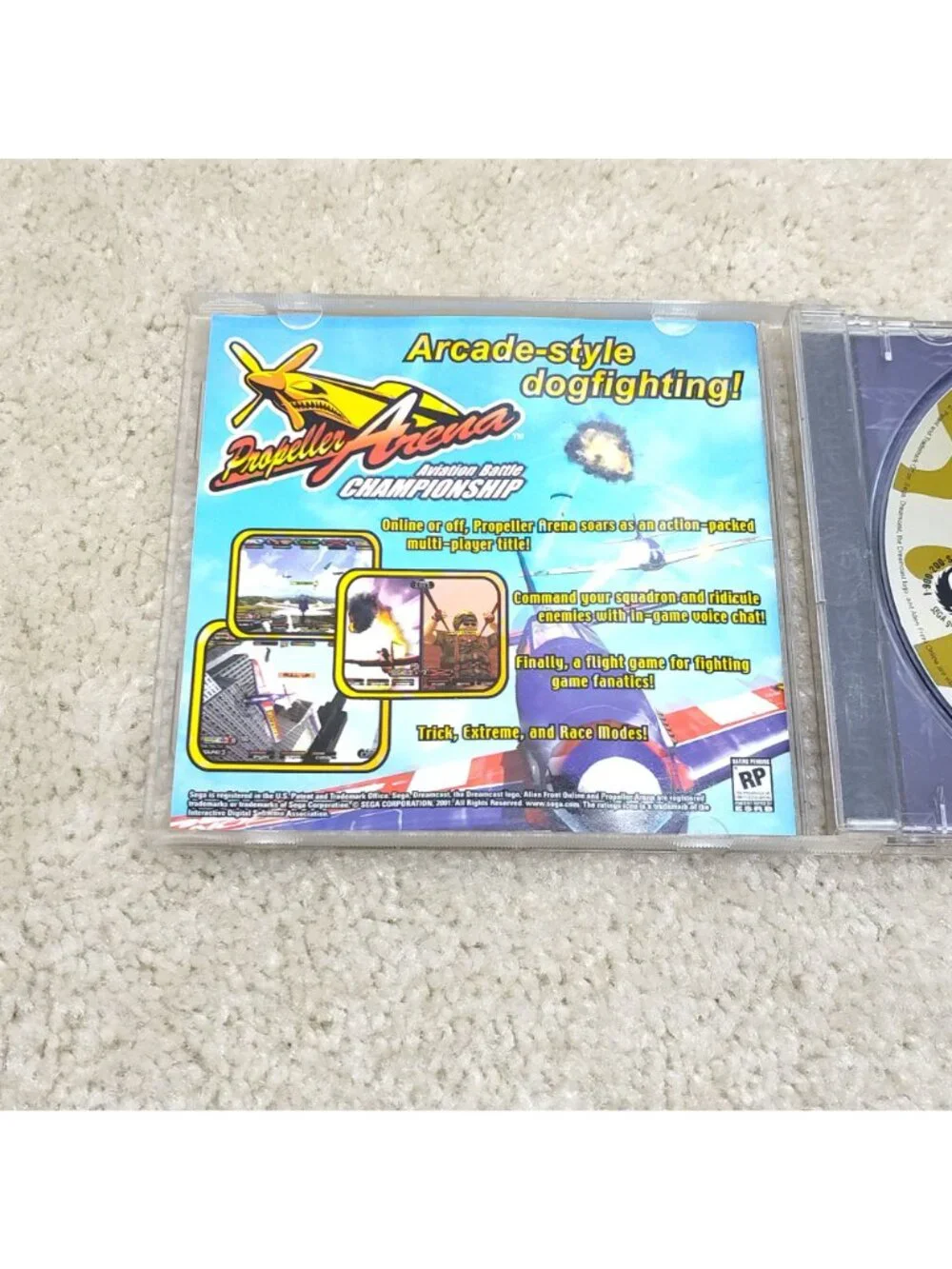 Sega Dreamcast Alien Front Online CIB Sega WOW Vehicular Combat 51171 Tested VGC